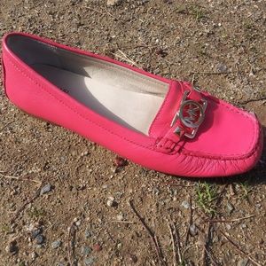 MICHAEL KORS LEATHER MOCCASINS